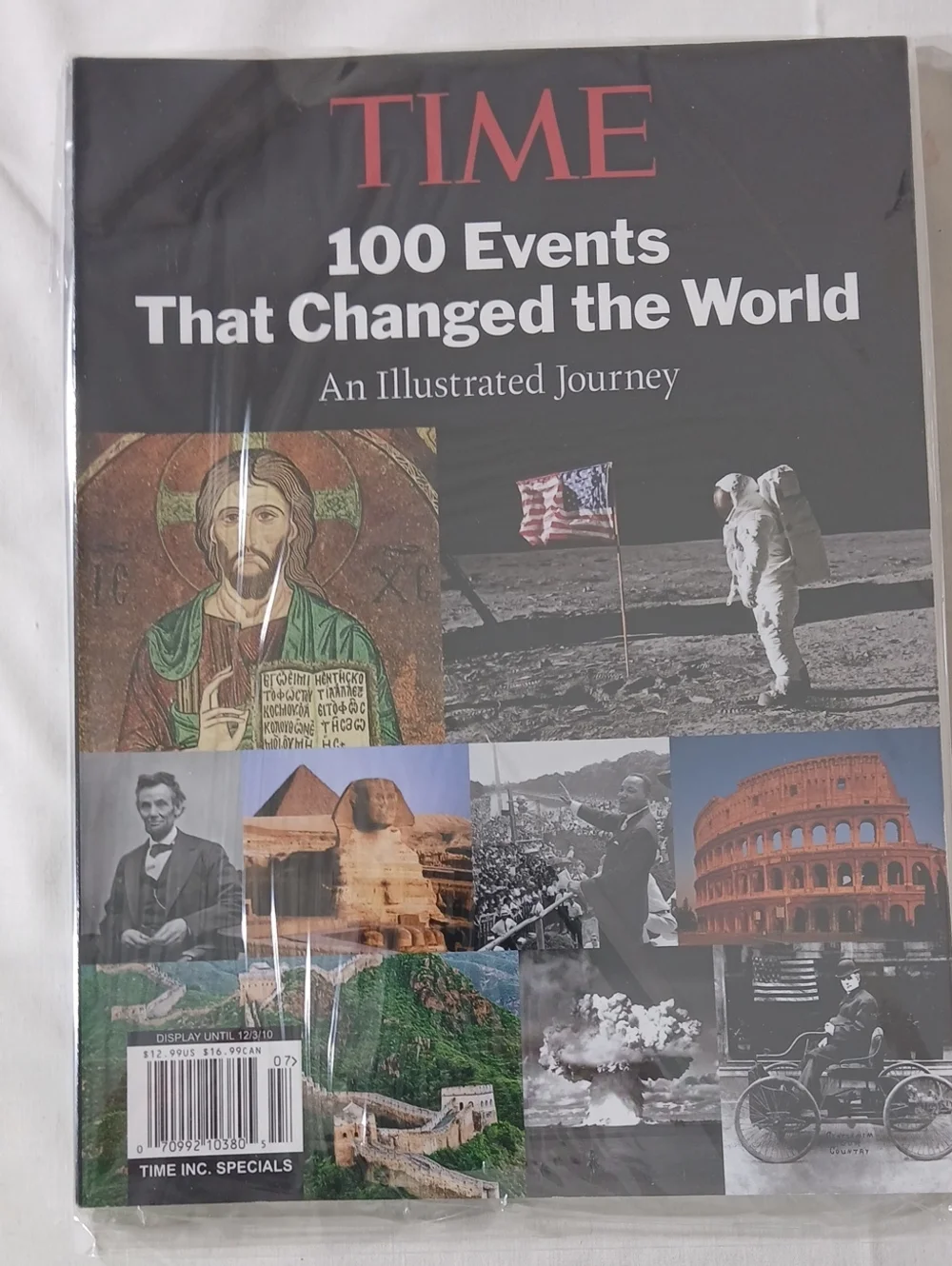 100 Events That Changed the World - Black Illustrated Journey